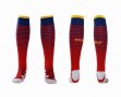 Barcelona soccer socks red