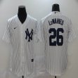 Nike New York Yankees #26 DJ LeMahieu White majestic baseball Jersey