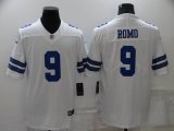 Dallas Cowboys #9 Tony Romo Nike white Color Rush Limited Jersey
