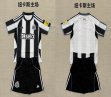 2025-2026 Newcastle club black white kid soccer jerseys home