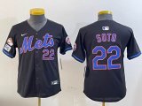 Youth Nike New York Mets #22 Juan Soto white majestic mlb jerseys-BD 01