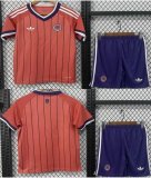 2026 Scotland team orange purple kid soccer jerseys away