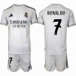 2025-2026 Real Madrid club #7 RONALDO white soccer jerseys home