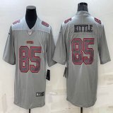Nike 49ers #85 George Kittle gray nike Color Rush Limited Jersey CA4 01