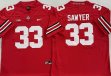 Ohio State Buckeyes #33 Jack Sawyer red college football jersey