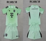 2025-2026 Bayern Munich light green goalkeeper soccer jerseys