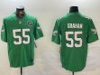 Nike Philadelphia Eagles #55 Graham green Vapor F.U.S.E. Limited Jersey 01