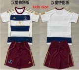 2026-2027 Hamburger SV Club white blue red kids soccer jerseys Special version