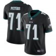 Nike Philadelphia Eagles #71 Jason Peters black Color Rush Limited Jersey
