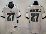 Nike Philadelphia Eagles #27 Quinyon Mitchell white Color Rush Limited Jersey