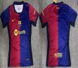 2024-2025 Barcelona club red blue women soccer jerseys home