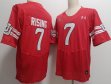 Utah Utes #7 Cameron Rising red college football jerseys-XST