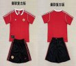 2025-2026 Manchester United club red throwback kid soccer unifors