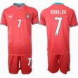 2026 -2027 Wrold cup Portugal team #7 RONALDO red soccer jerseys home