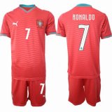 2026 -2027 Wrold cup Portugal team #7 RONALDO red soccer jerseys home