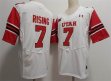 Utah Utes #7 Cameron Rising white college football jerseys