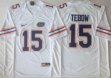 Florida Gators Tim Tebow #15 orange College Football Jersey