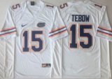 Florida Gators Tim Tebow #15 orange College Football Jersey