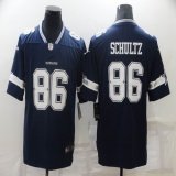 Nike Cowboys #86 Dalton Schultz blue Color Rush Limited Jersey