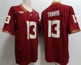 Florida State Seminoles #13 Jordan Travis red college football Jersey 03