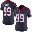 Women Houston Texans #99 J.J. Watt Nike dark blue Color Rush Limited Jersey