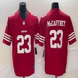 Nike San Francisco 49ers #23 Christian McCaffrey red Nike Vapor F.U.S.E. Limited Jersey