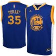 Youth Golden State Warriors Kevin Durant adidas Royal Replica Road Jersey