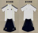 2025-2026 Real Madrid club white black kid soccer Training suit