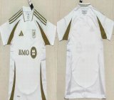 2025-2026 Los Angeles FC club white soccer jerseys home