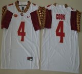 Florida State Seminoles Dalvin Cook 4 College Football Jersey - White