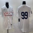 Nike New York Yankees #99 Aaron Judge white majestic baseball Jerseys Joint name-BD 01
