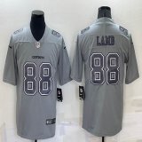 Nike Mexico Cowboys #88 CeeDee Lamb gray Color Rush Limited Jersey