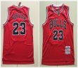 Chicago Bulls #23 Michael Jordan red Throwback nba basketball jersey