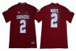 Oklahoma Sooners #2 Jalen Hurts red College Football Jersey-GLT