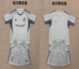 2025-2026 Los Angeles Galaxy club gray soccer uniforms