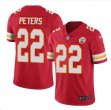 Youth Nike Kansas City Chiefs 22# Marcus Peters red Color Rush Limited Jerseys