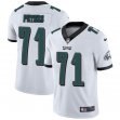 Nike Philadelphia Eagles #71 Jason Peters white Color Rush Limited Jersey