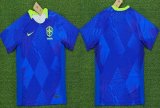 2025-2026 Brazil team thailand version blue Women soccer jerseys away