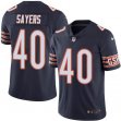 Nike Chicago Bears #40 Gale Sayers dark blue Color Rush Limited Jerseys
