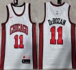 Nike Chicago Bulls #11 DeMar Derozan white red NBA Jerseys -XD