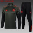 2025-2026 Bayern Munich club green soccer uniforms with Long Trousers B2535.jpg