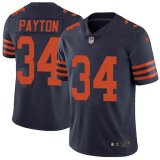 Nike Chicago Bears #34 Walter Payton dark blue Color Rush Limited Jersey