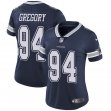 women Nike Cowboys #94 Randy Gregory blue Color Rush Limited Jersey