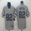 Nike Dallas Cowboys #82 Jason Witten gray Color Rush Limited Jersey Inverted version