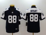 Youth Nike Dallas Cowboys #88 Dez Bryant blue color Rush Limited Jersey