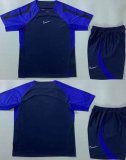 Custom Nike Navy blue soccer jerseys