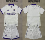 2025-2026 Fiorentina club white soccer jerseys away