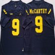 Michigan Wolverines #9 J.J. McCarthy Blue College NCAA Jersey