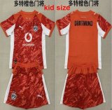 2025-2026 Dortmund club orange goalkeeper kid soccer jerseys