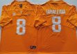 Tennessee Volunteers #8 Nico lamaLeava orange College Football Jerseys